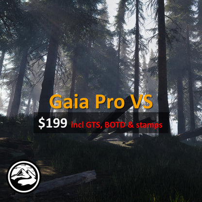 Gaia Pro VS - Terrain, Trees, Grass & Water for Unity 6