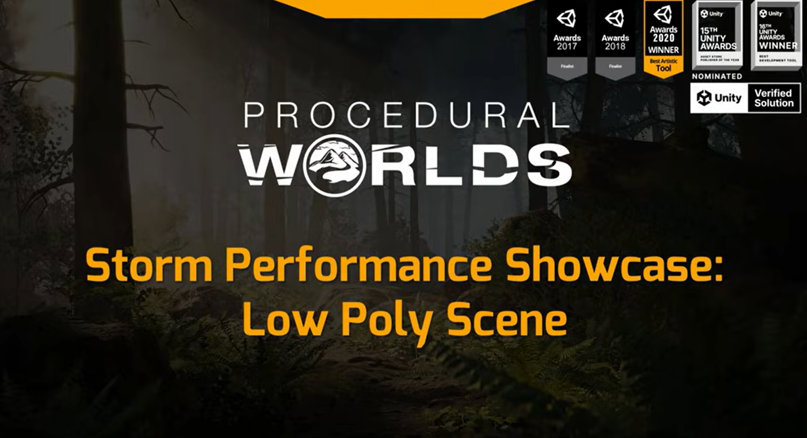 Load video: Storm Low Poly performs 15x Unity