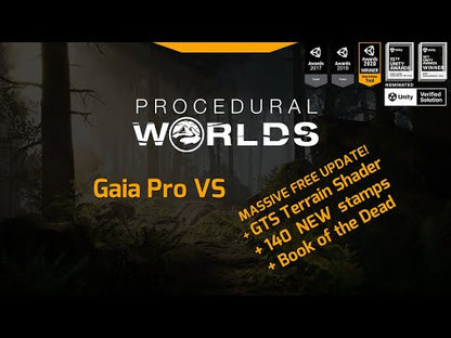 Gaia Pro VS - Terrain, Trees, Grass & Water for Unity 6